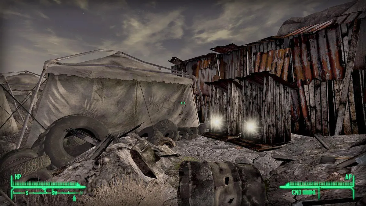 Camp Forlorn Hope Shitters - highlighted