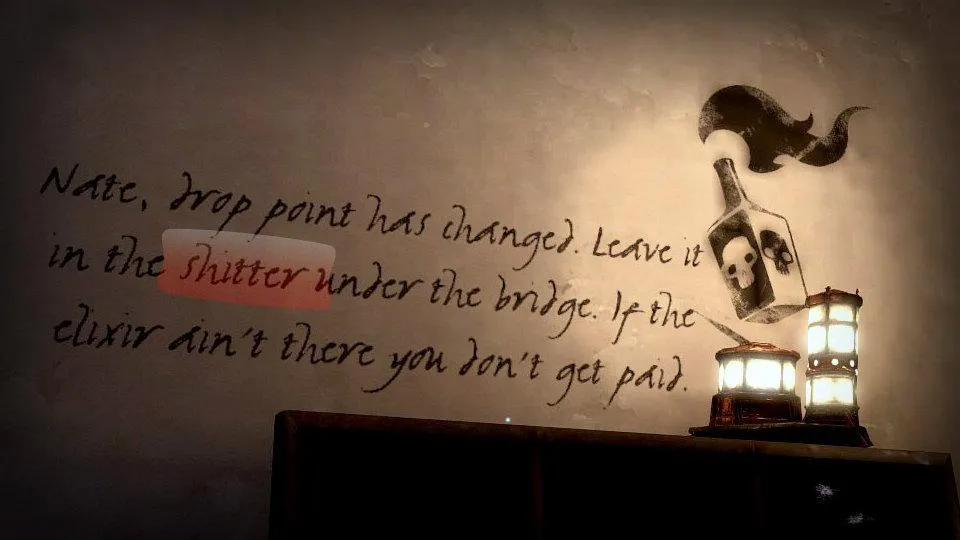 Dunwall Graffito - highlighted