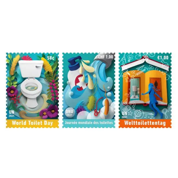 World Toilet Day Collector's Stamps