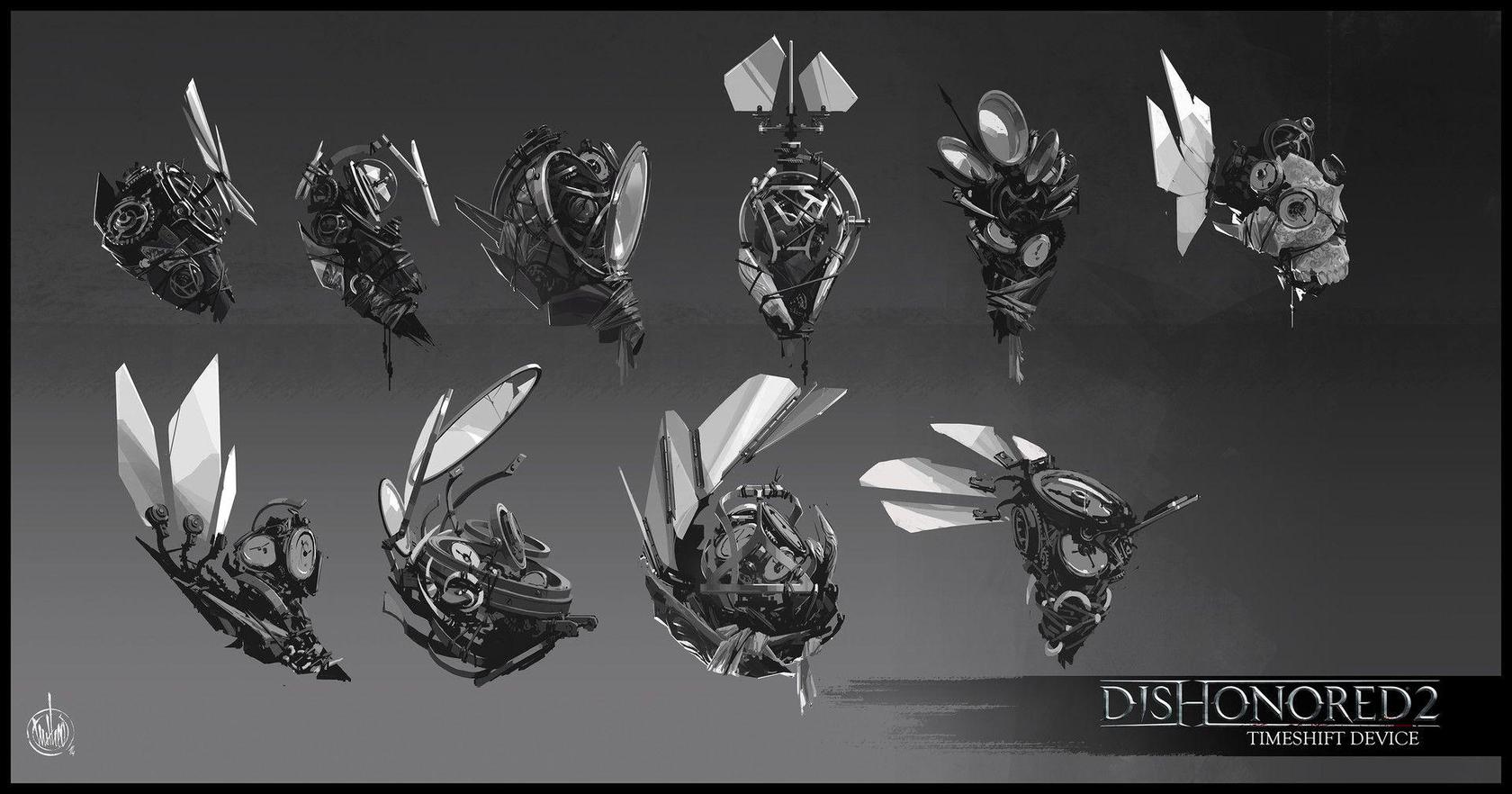 Dishonored II Timeshift Device concept art, by Arkane Studios. | Gaming ...
