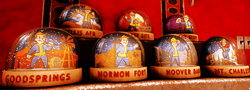 Fallout New Vegas Snowglobes